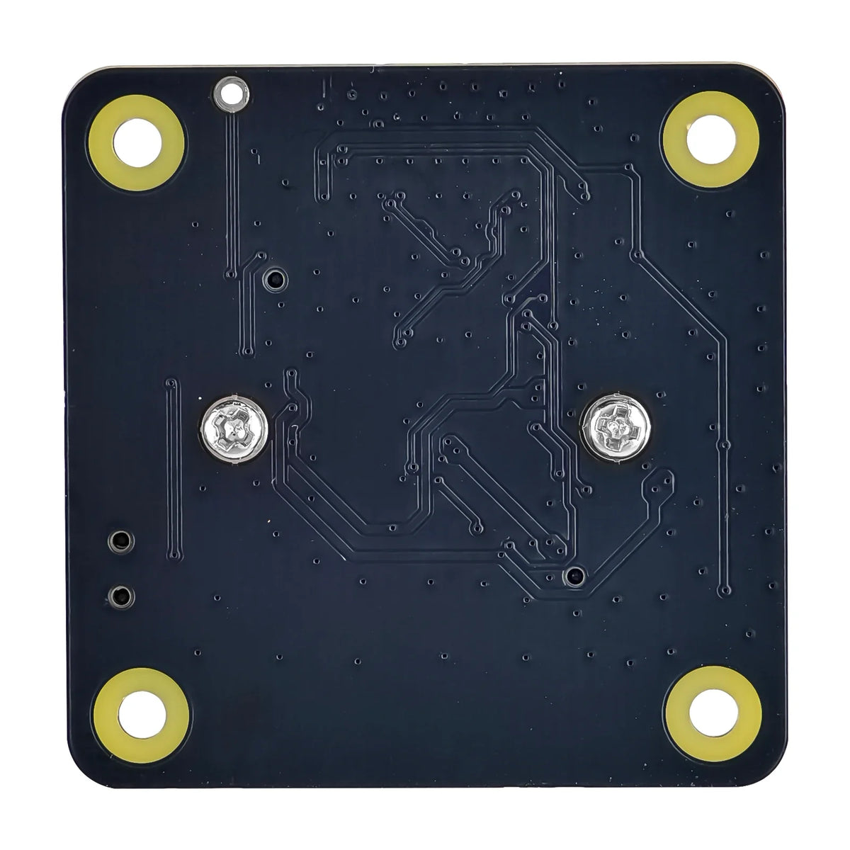 Rear view of IMX415 camera circuit board and mounting holes