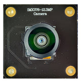 Front view of IMX378 camera board with wide lens