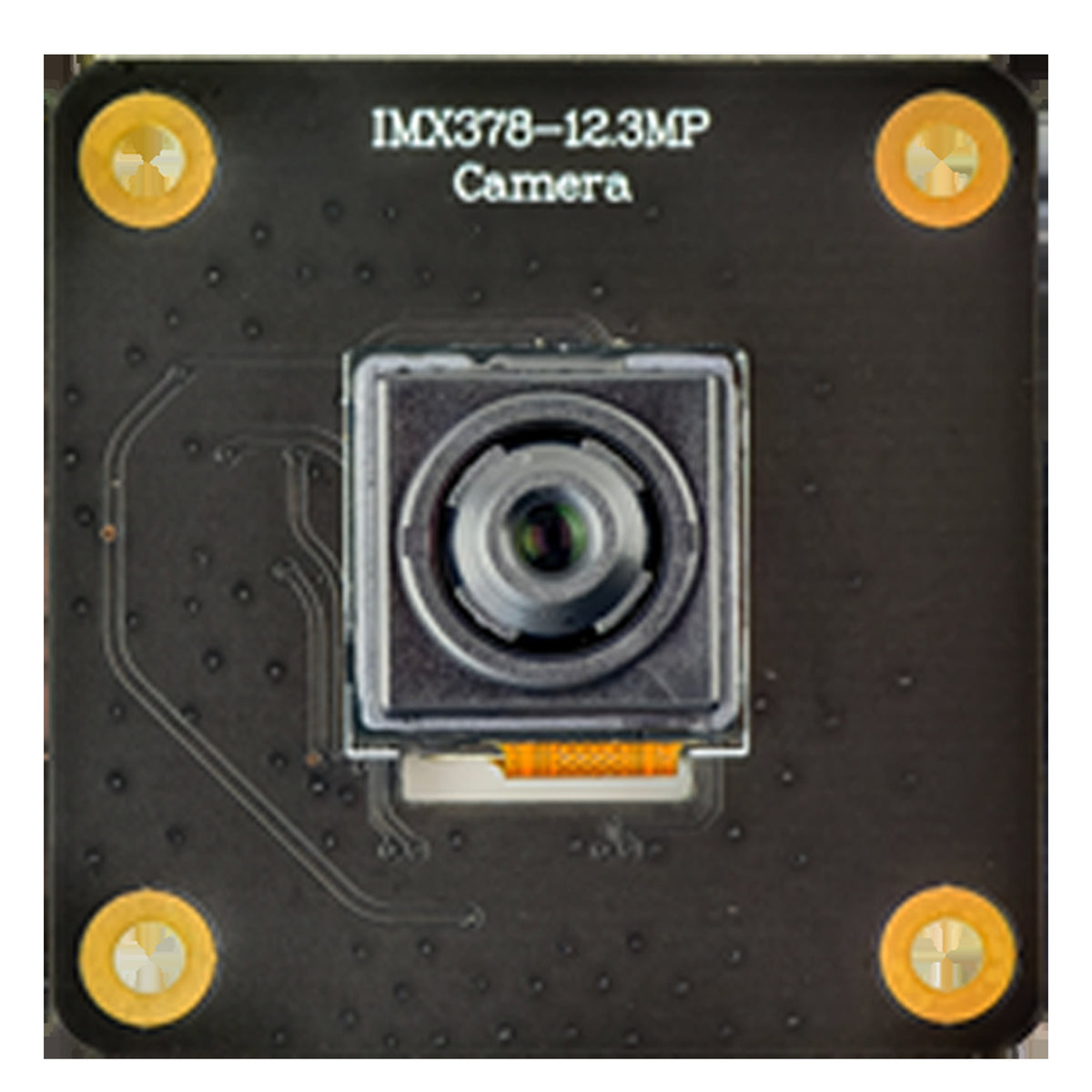 Close-up of IMX378 camera board model marking