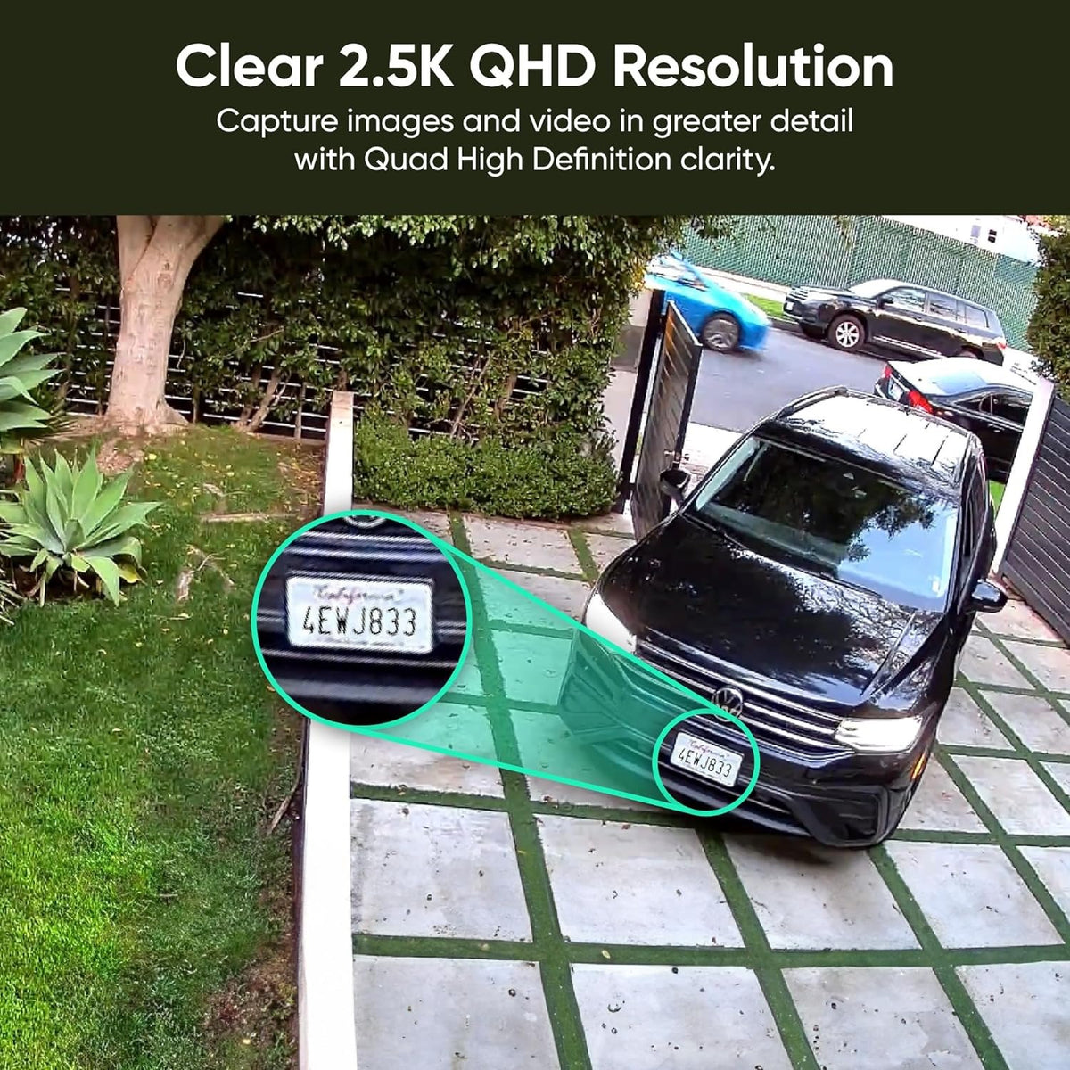Wyze Cam v4 – 2.5K QHD resolution