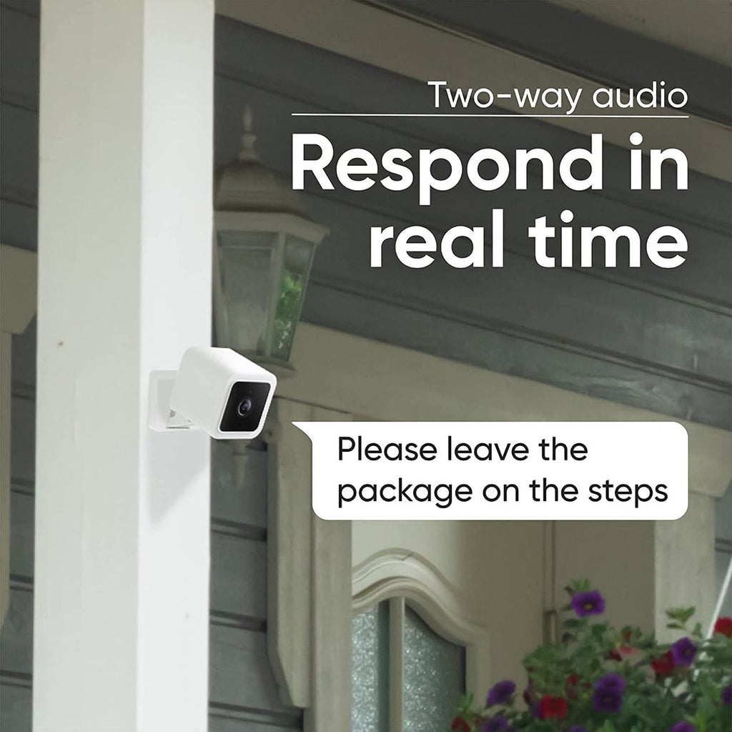 Wyze Cam v3 – two-way audio