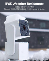 WYZE Cam Pan v3, Indoor/Outdoor IP65-Rated 1080p Pan/Tilt/Zoom Wi-Fi Smart Home Security Camera with Color Night Vision, 2-Way Audio, Compatible with Alexa & Google Assistant